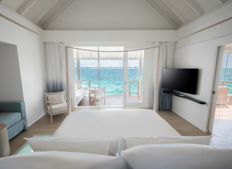 The Newly Refurbished Water Villas